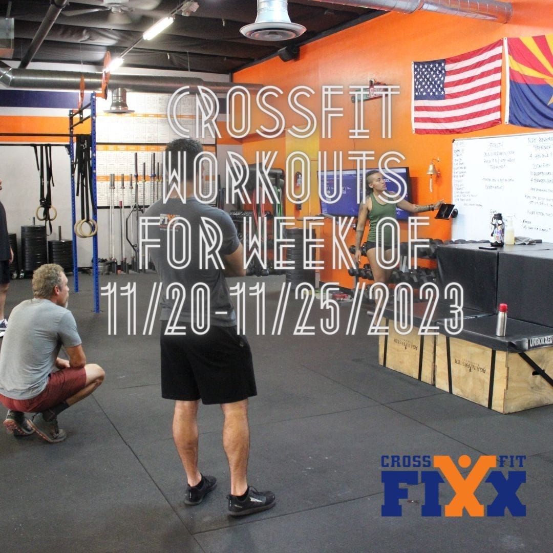 See what CrossFit workouts we have planned for you this week!